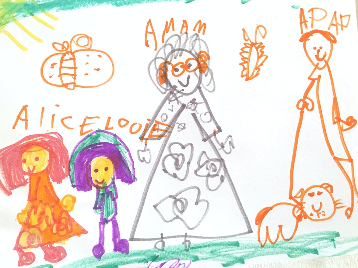 Drawing by a child