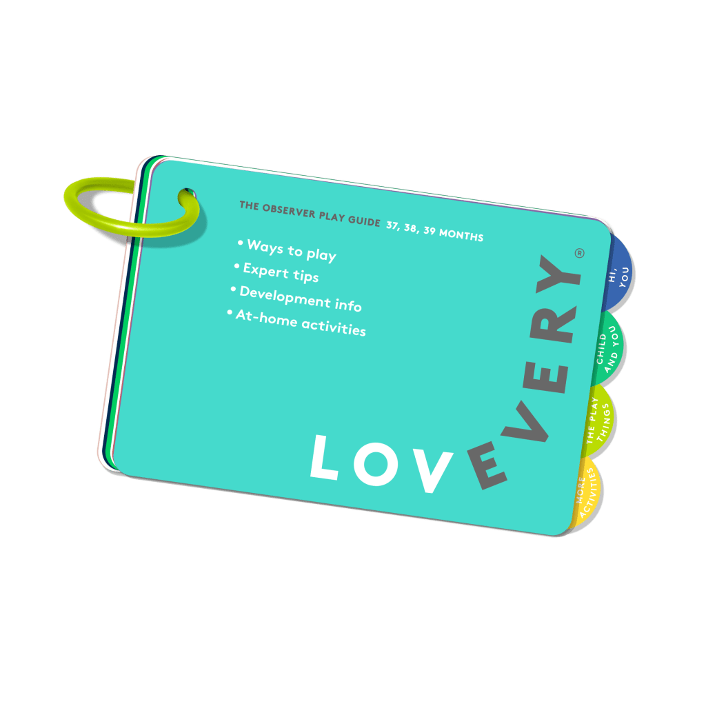 Play Guide for Months 37, 38, 39